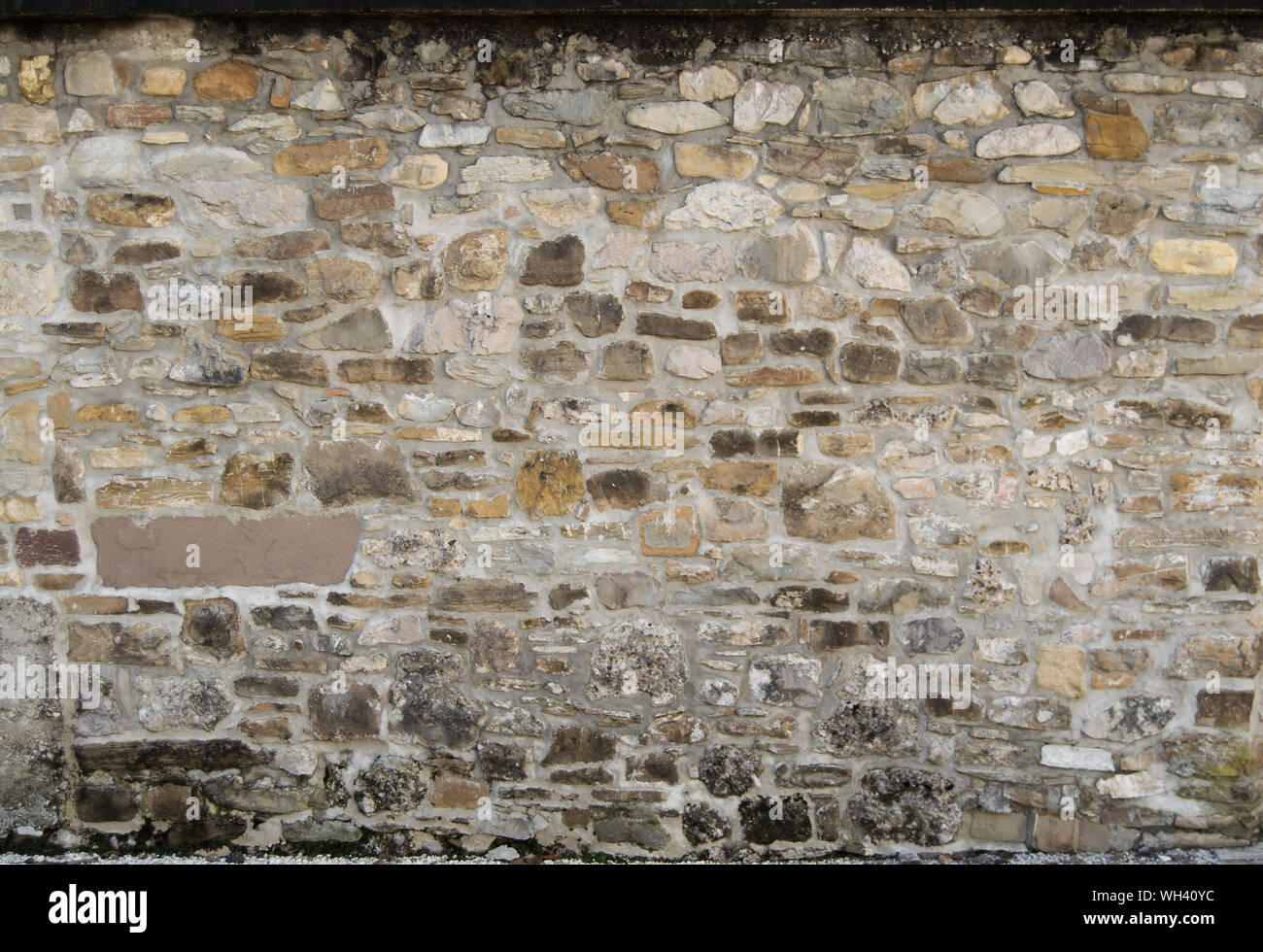 Mur de brique vintage, texture de fond d'architecture Banque D'Images