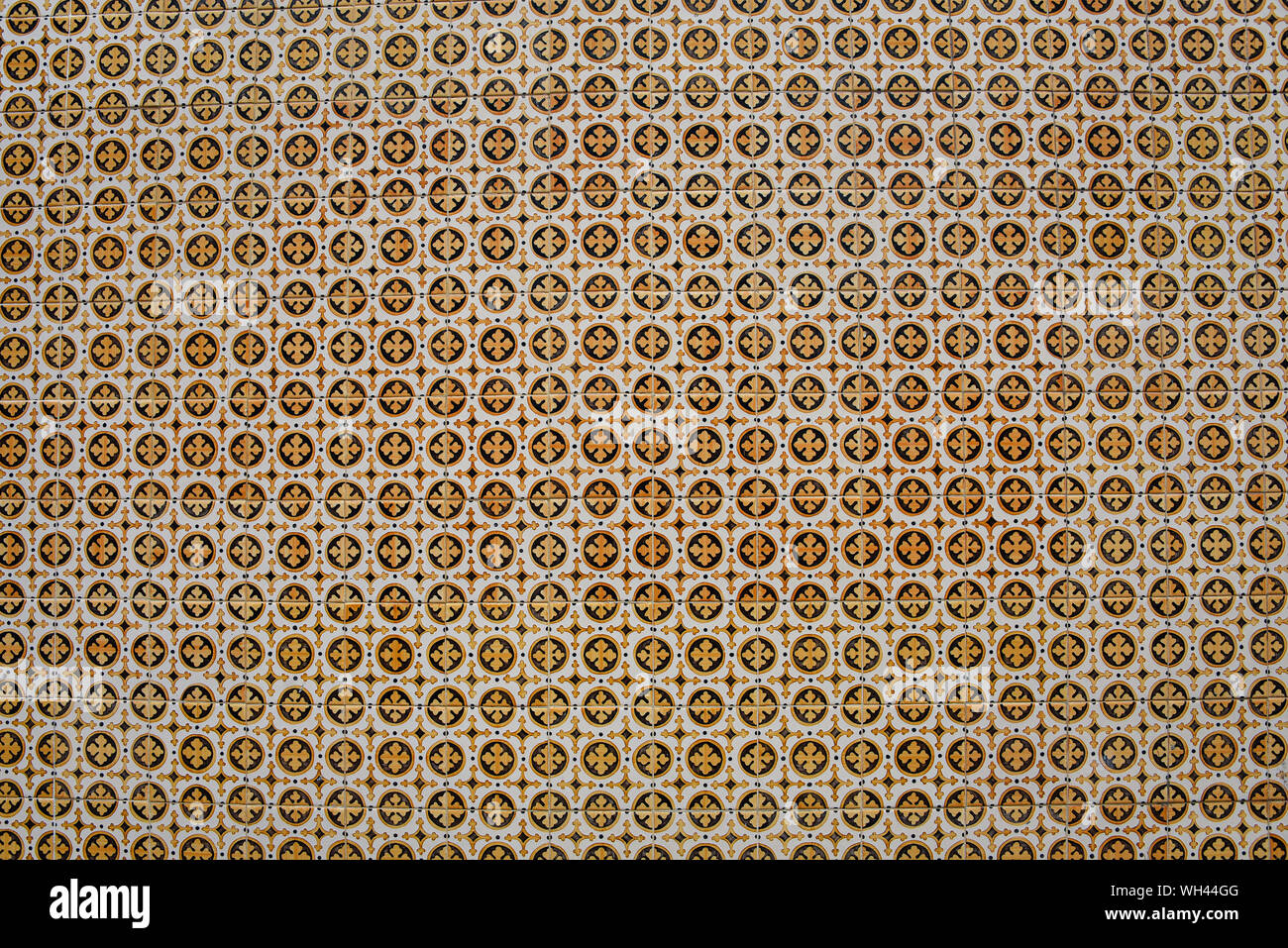 Lisbonne, Portugal - 26 juillet 2019 : Vintage des azulejos, carreaux traditionnels portugais Banque D'Images