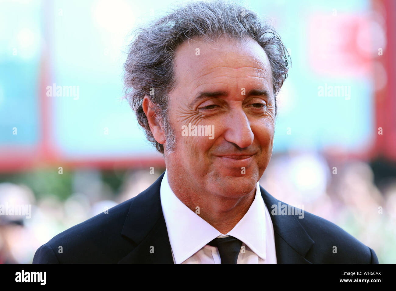 L'Italie, Lido di Venezia, 1 septembre 2019 : Paolo Sorrentino assiste à la cérémonie de remise des prix Campari Luca Bigazzi pendant le 76e Festival du Film de Venise Banque D'Images