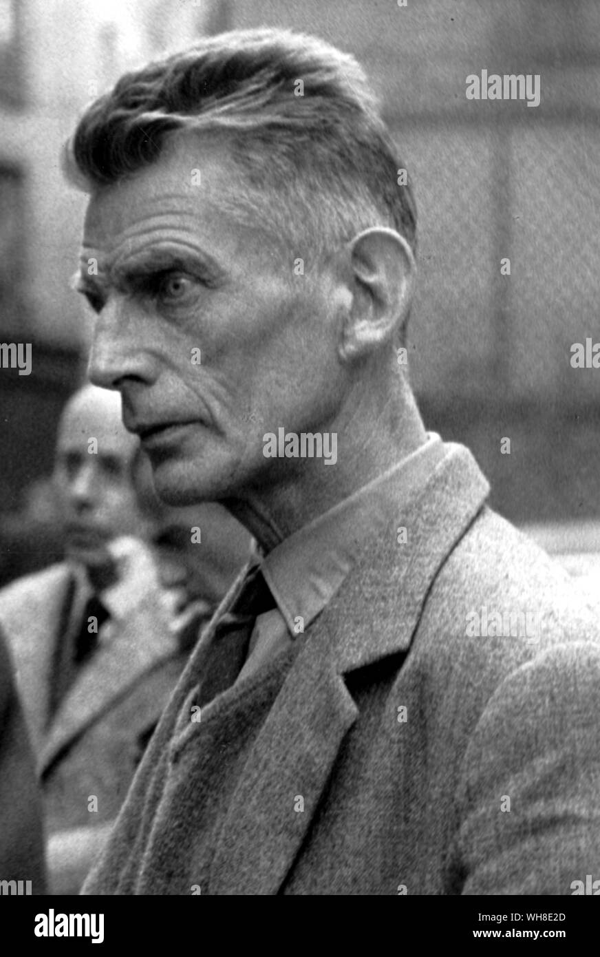 Samuel Beckett, (1906-1989), romancier et dramaturge irlandais. Banque D'Images