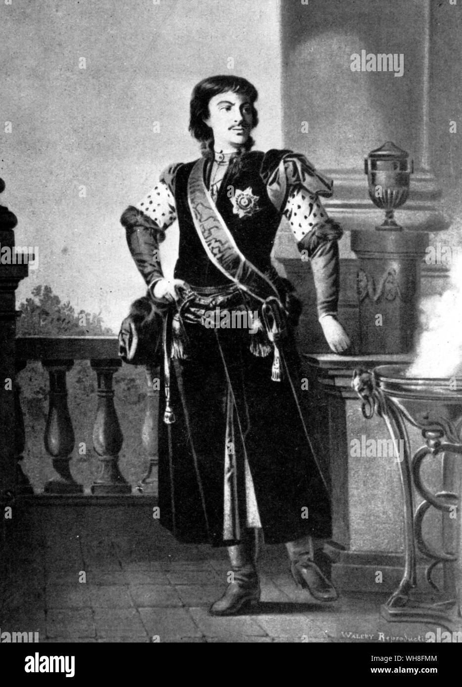 Laurent le comte Adam Rzewuski . . . Banque D'Images