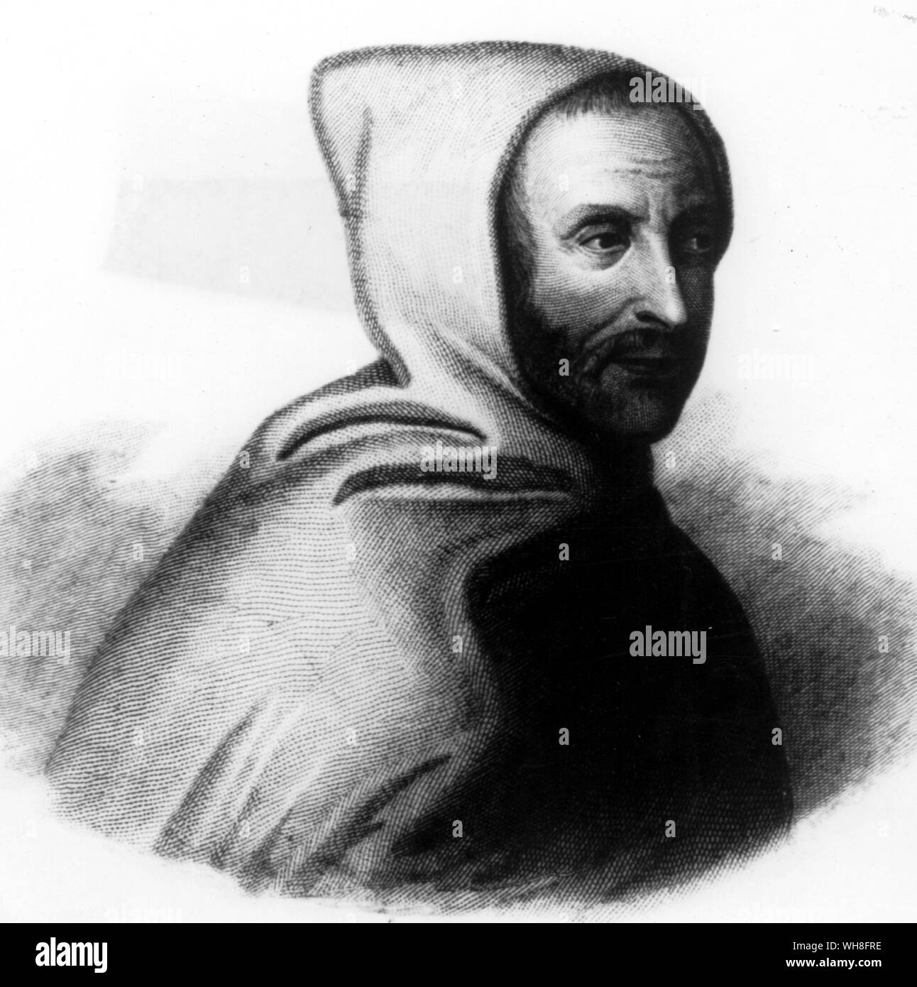 L'abbé de Rancé, abbé de Rancé. Armand Jean Bouthillier de Rancé  (1626-1700), abbé et réformateur Photo Stock - Alamy