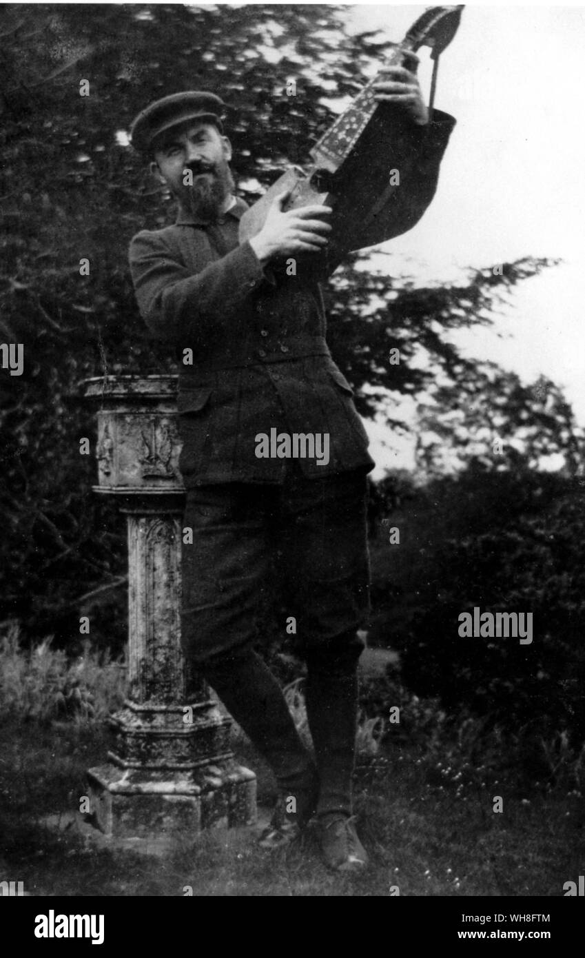 George Bernard Shaw (1856-1950) était un dramaturge irlandais et lauréat du Prix Nobel de Littérature en 1925. Le génie de Shaw page 225. Banque D'Images