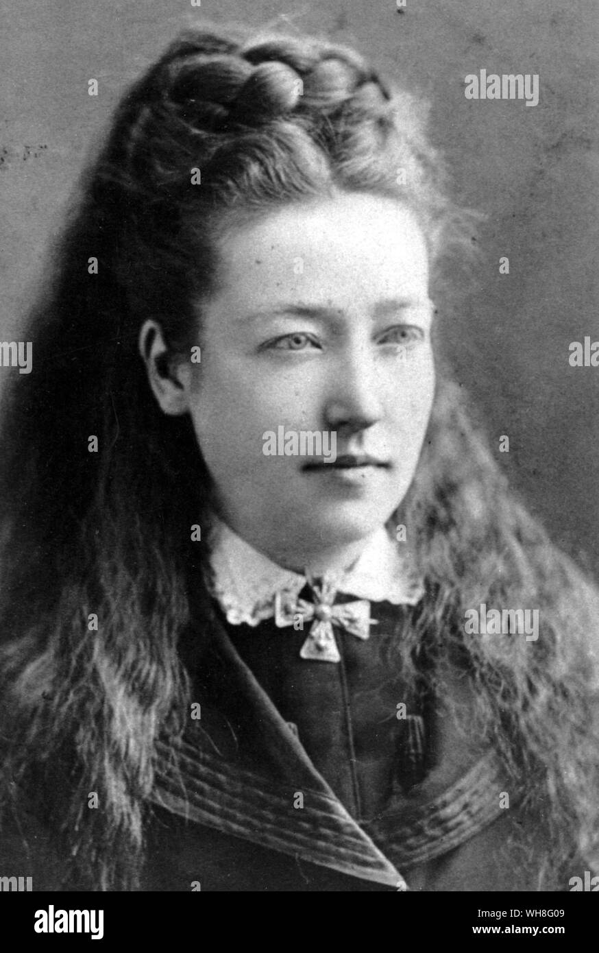 La sœur de George Bernard Shaw : Yuppy ou Aggie. George Bernard Shaw (1856-1950) était un dramaturge irlandais et lauréat du Prix Nobel de Littérature en 1925. Le génie de Shaw page 20. Banque D'Images