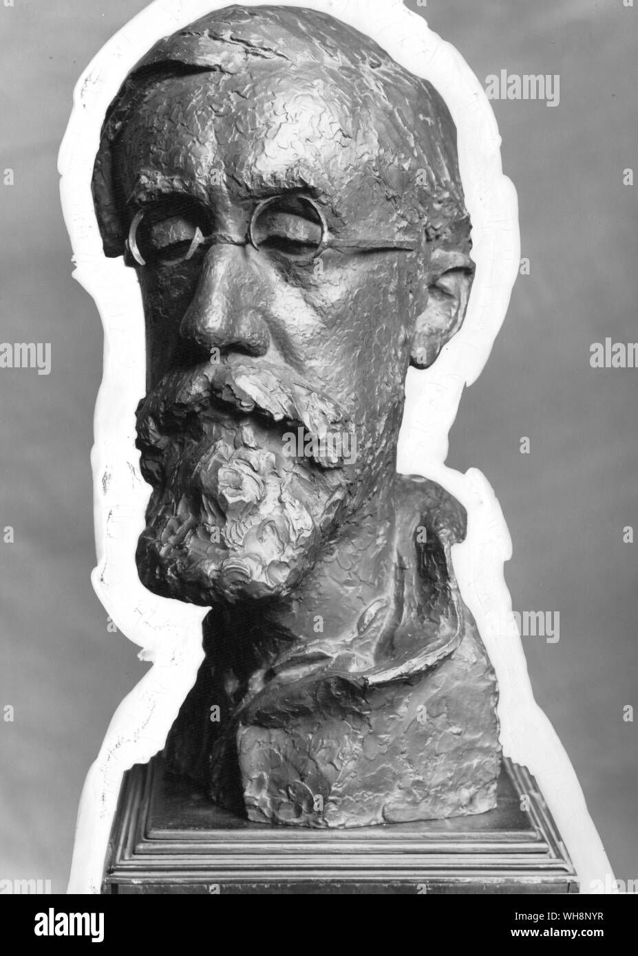 Lytton Strachey (1880-1932) porte-parole et biographe anglais1928-30 par Stephen Tomlin Banque D'Images
