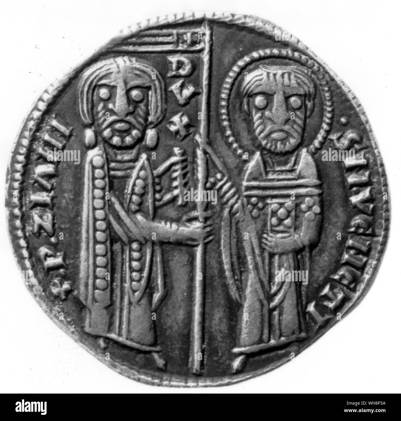 Pièce de l'empire vénitien Banque D'Images