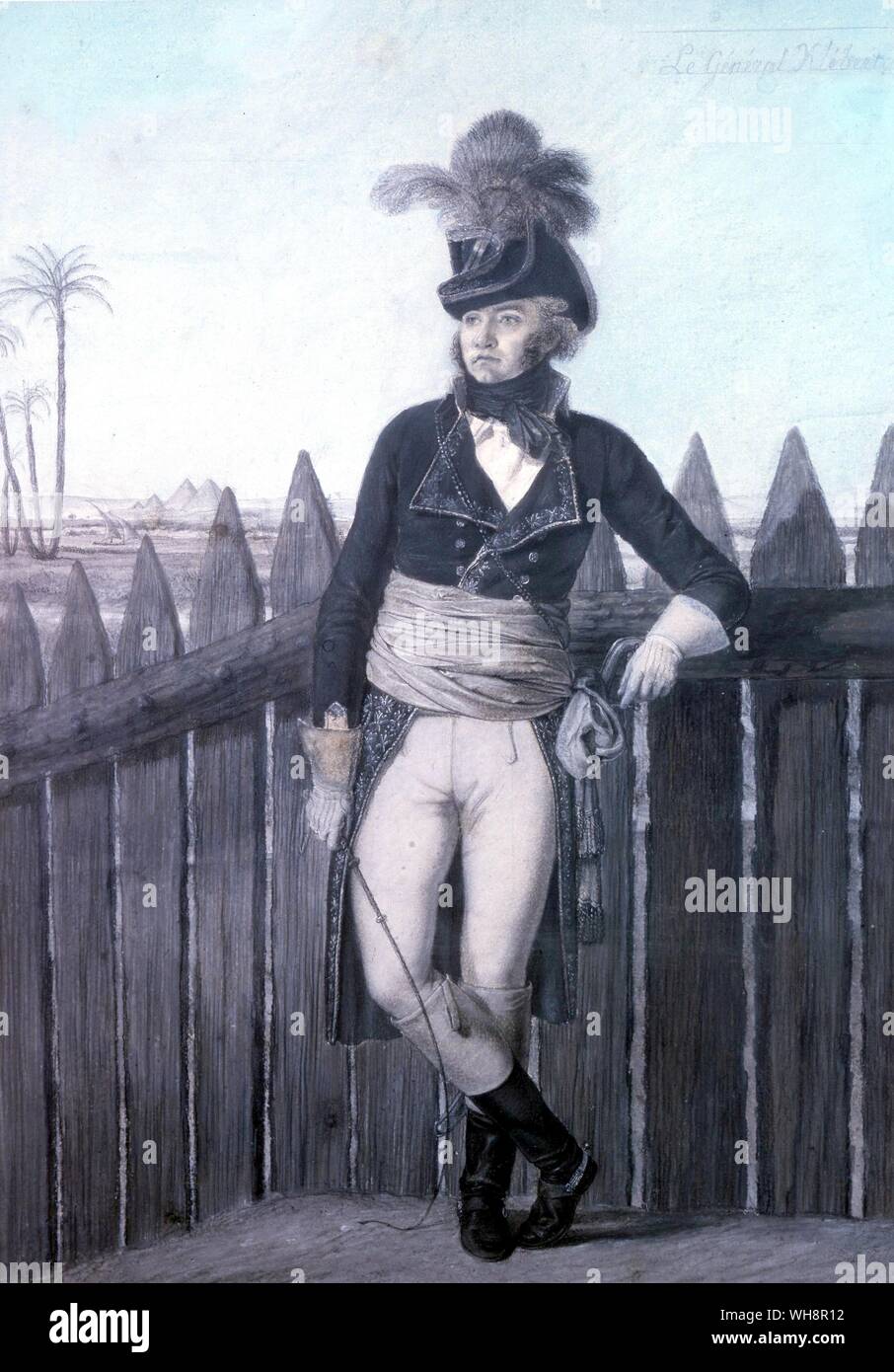 Kleber. Peinture par André Dutertre Banque D'Images