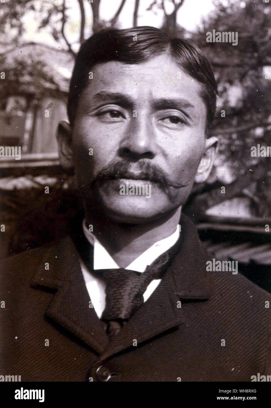 L'homme japonais nommé Egawa. Banque D'Images