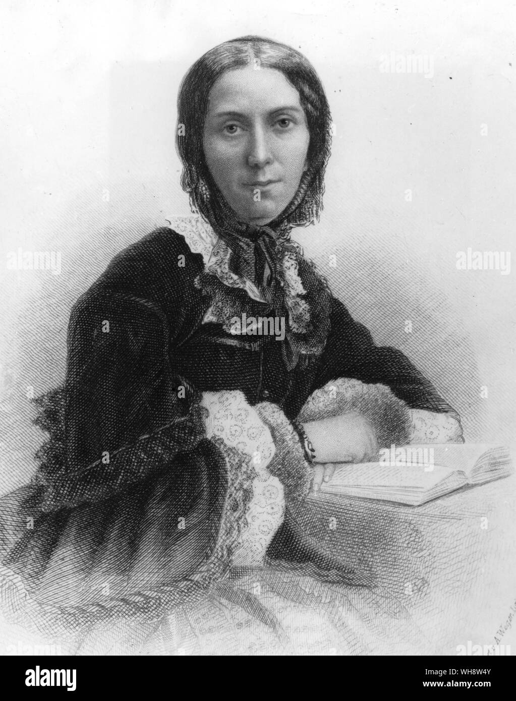 Elise Polko 1850 singer Banque D'Images