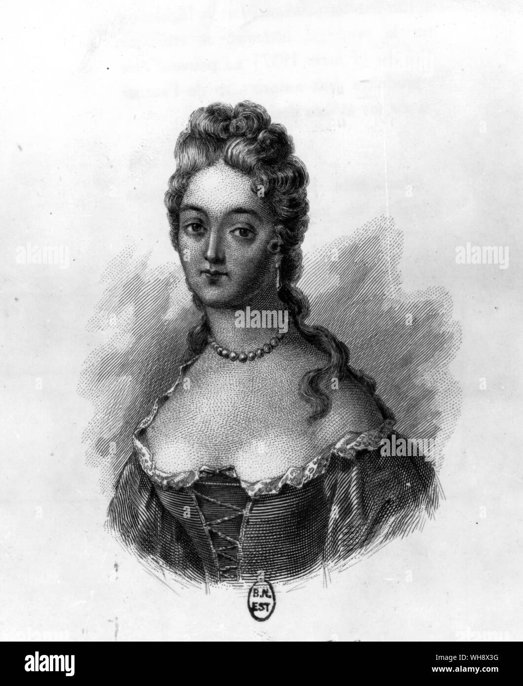 Marie-thérèse de Joly de Choin Banque D'Images