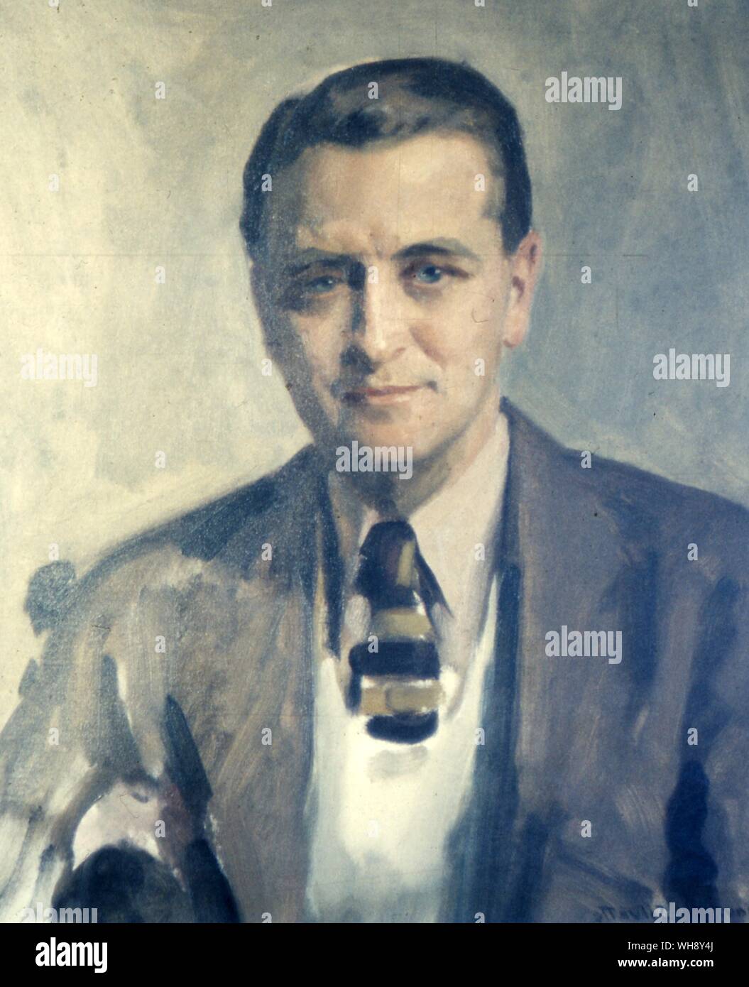 Francis Scott Fitzgerald 1896-1940 romancier américain Banque D'Images