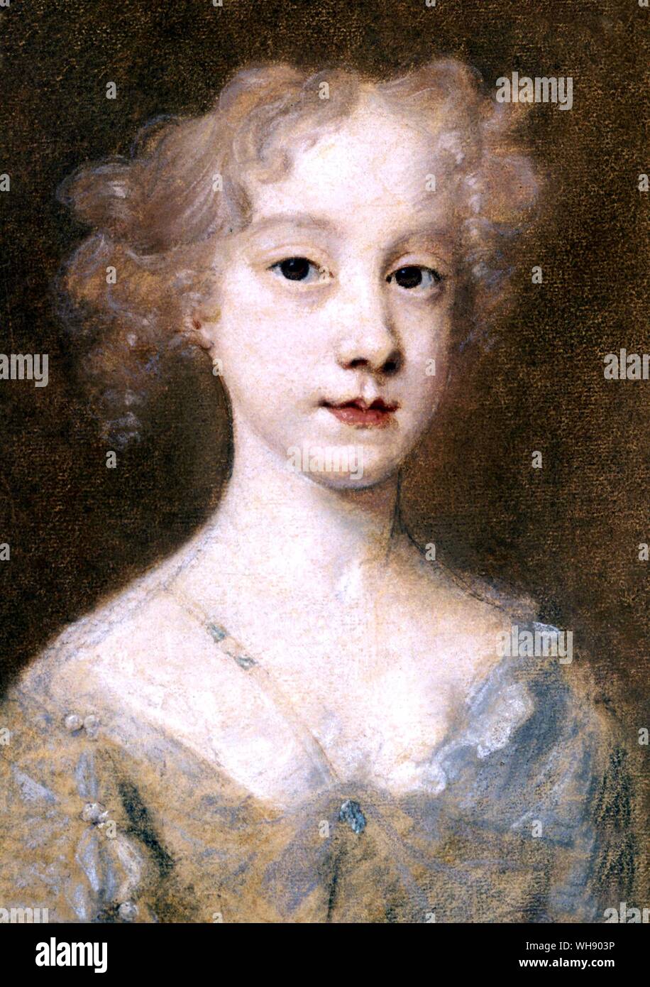 Anne Bainton (Mary Ann Baynton) 'L'aîné d'Anne a été un grand, beau corps.' (Thomas Hearne) Banque D'Images