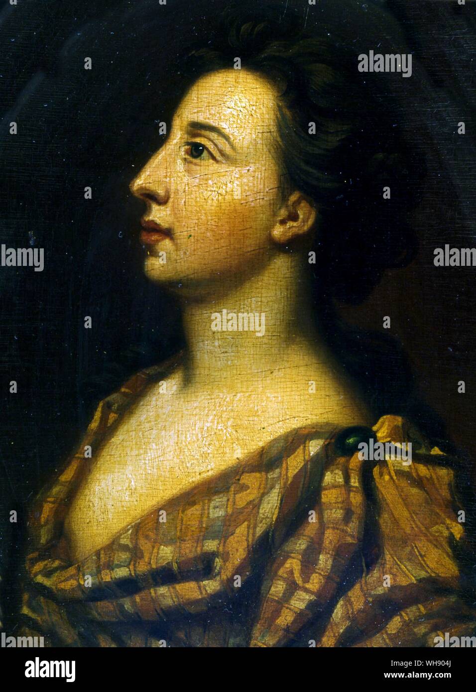 Elizabeth Barry : "Je remercie Dieu je peux distinguer, je vois très femme en vous, et de vous-même me convaincre que j'ai jamais été dans la mauvaise à mon avis de la femme : c'est impossible pour moi de vous maudire. mais donnez-moi la permission à la pitié de moi-même, qui est plus que jamais vous allez faire pour moi." Banque D'Images