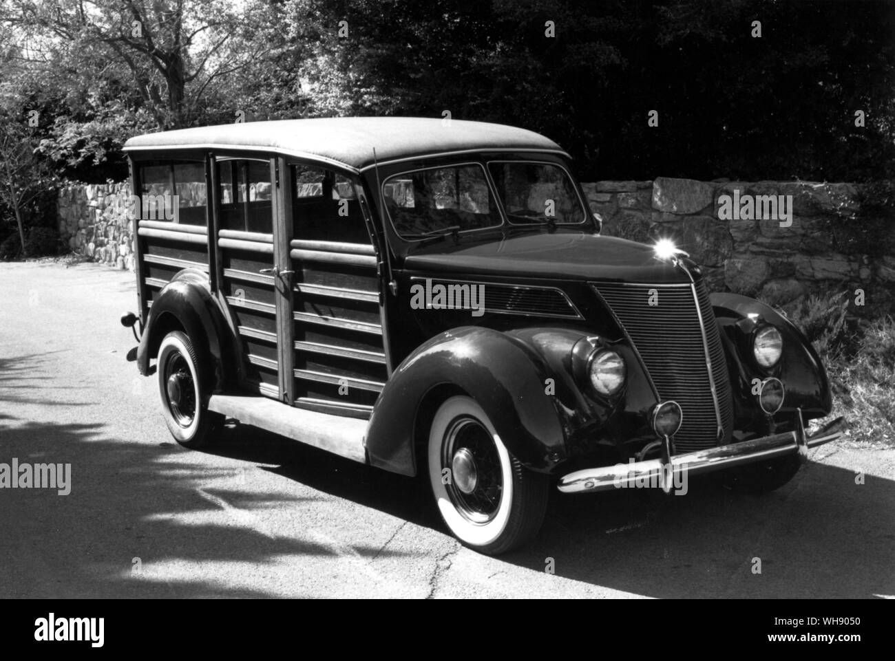 La Station Wagon Ford 1936. Banque D'Images