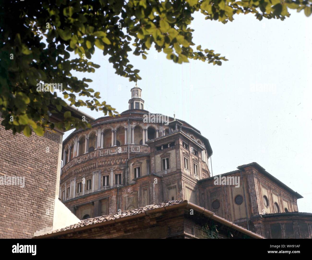 Italie : Lombardia. S M Della Garzie, Milan Banque D'Images