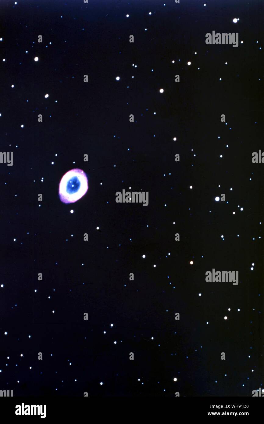 L'espace - étoile. Galxies/Nebula/Ring Nebula. Banque D'Images