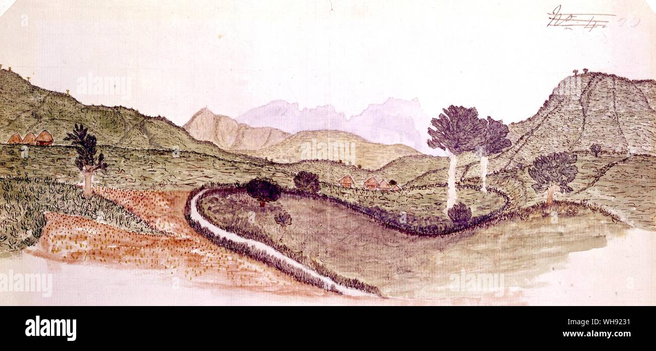 Umozurike La Blue Mountain Banque D'Images