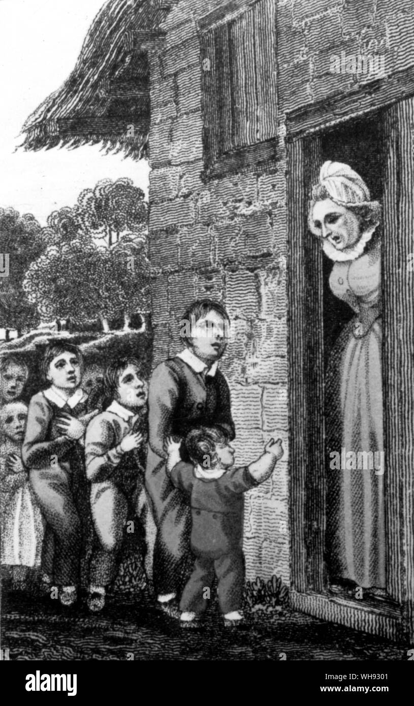 Hop O'My pouce. 1804 . En couleur (livre) Banque D'Images