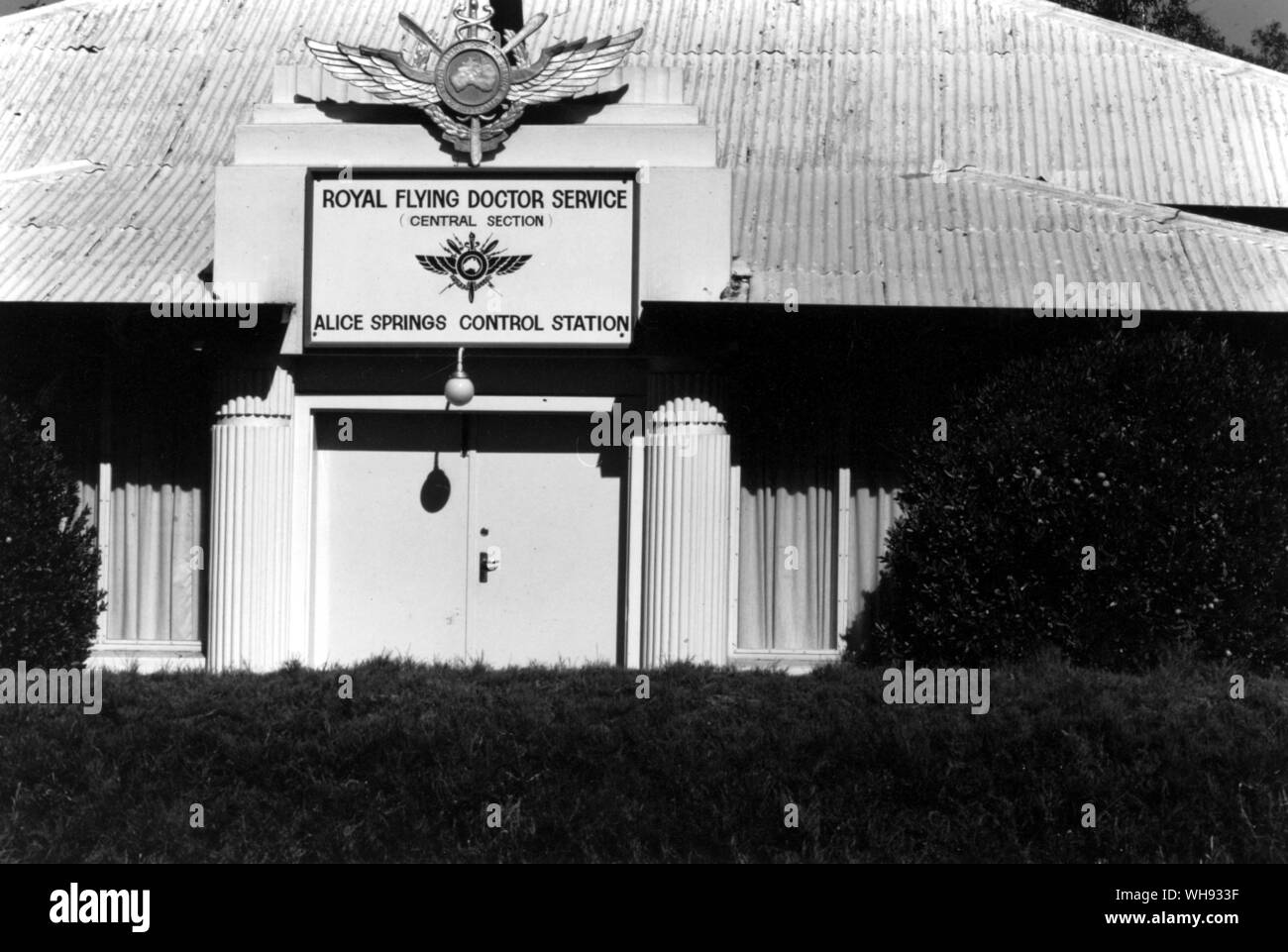 Base de médecin de vol Alice Springs Banque D'Images