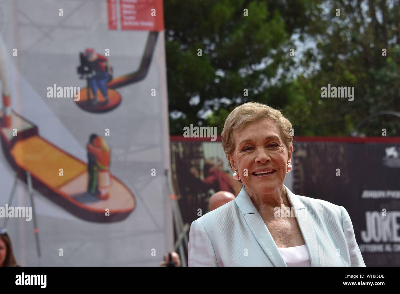 Venise, Italie. 09Th Sep 2019. Julie Andrews recevoir le Lion d'or pour l'ensemble de sa carrière durant le 76e Festival du Film de Venise à Sala Casino sur Septembre 02, 2019 à Venise, Italie. Credit : Andrea Merola/éveil/Alamy Live News Banque D'Images