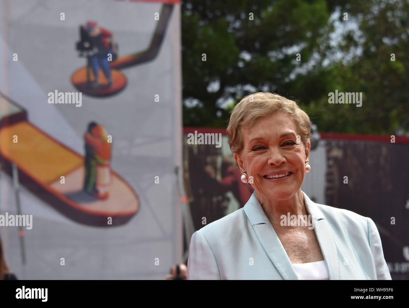 Venise, Italie. 09Th Sep 2019. Julie Andrews recevoir le Lion d'or pour l'ensemble de sa carrière durant le 76e Festival du Film de Venise à Sala Casino sur Septembre 02, 2019 à Venise, Italie. Credit : Andrea Merola/éveil/Alamy Live News Banque D'Images