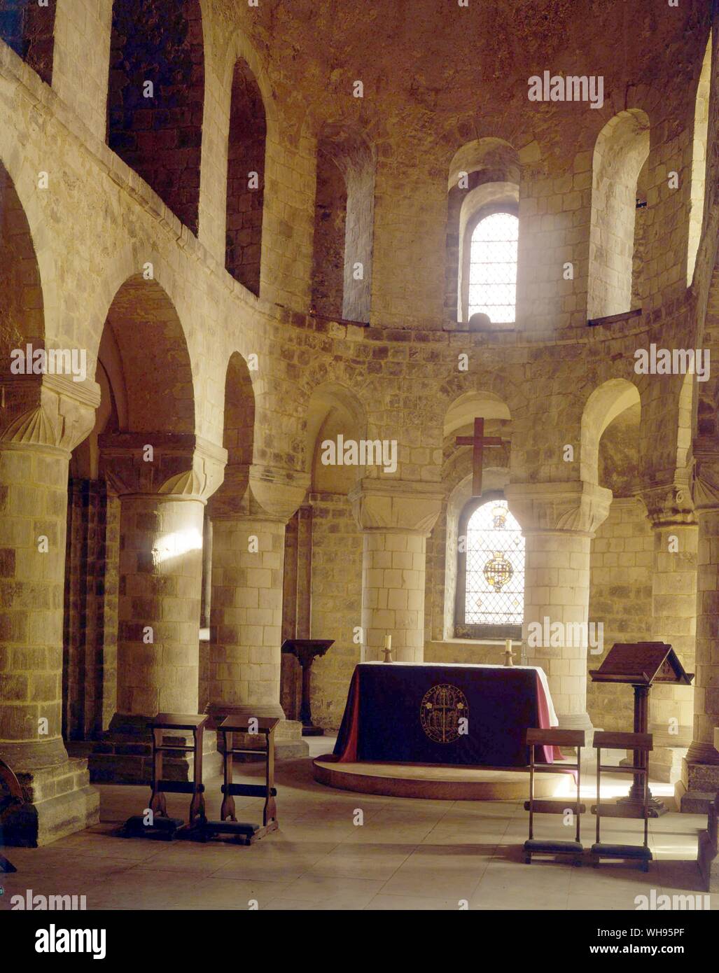 Tour de Londres/ Chapelle St Jean. Banque D'Images