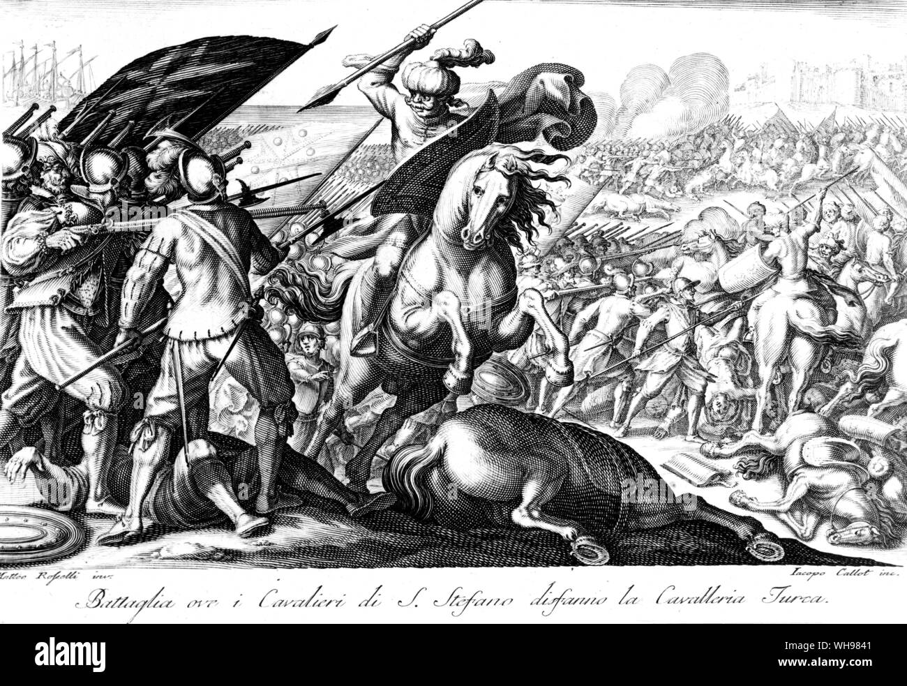 Warfare/ Grand-duc de Toscane, Ferdinand II de la famille des Médicis (1549-1609). Banque D'Images