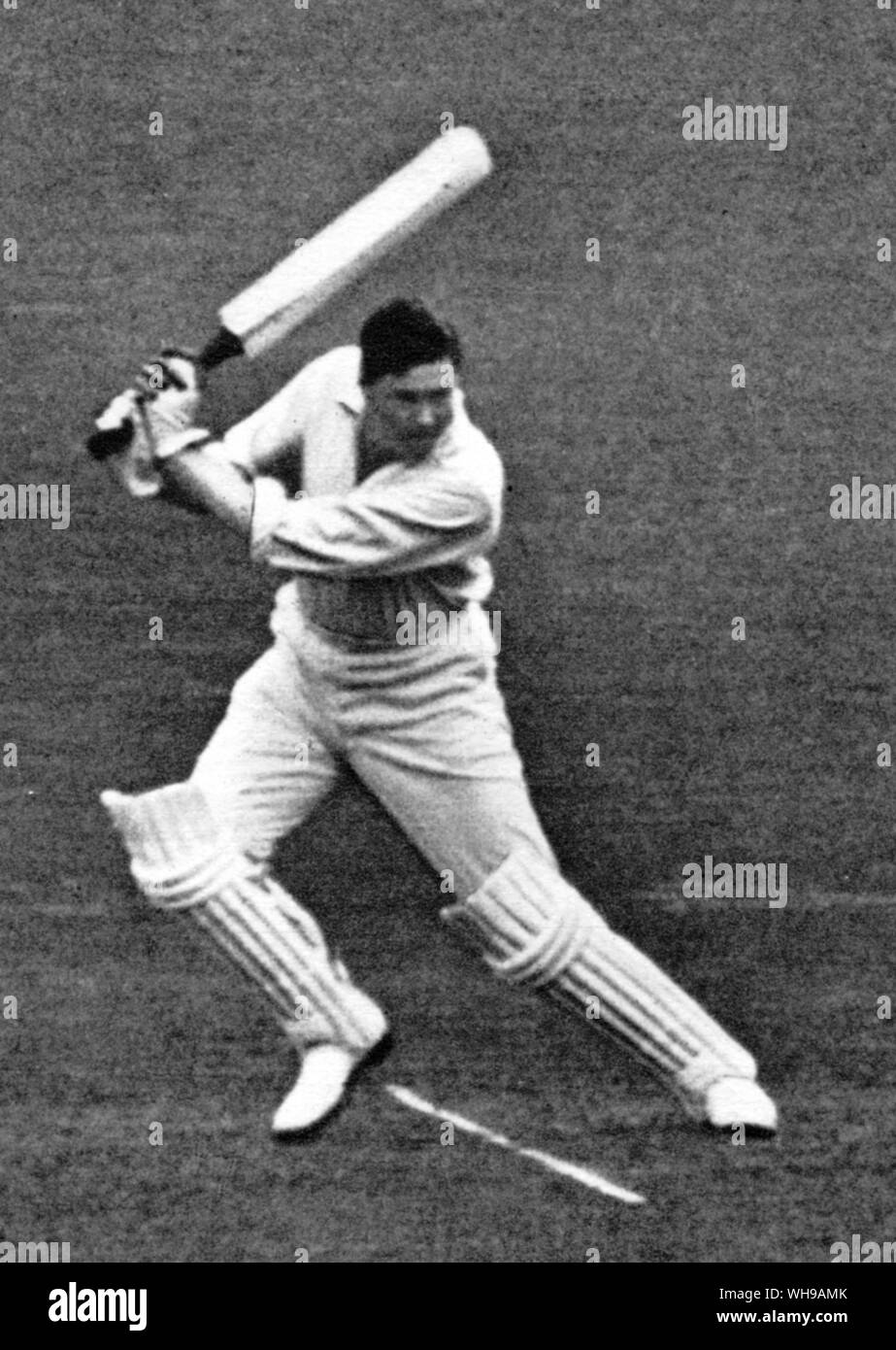 A P F Chapman en action Banque D'Images