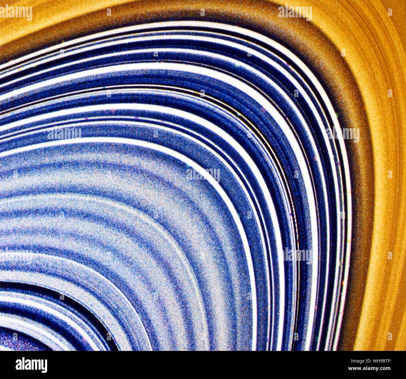 Saturne de l'espace. E-Ring Banque D'Images