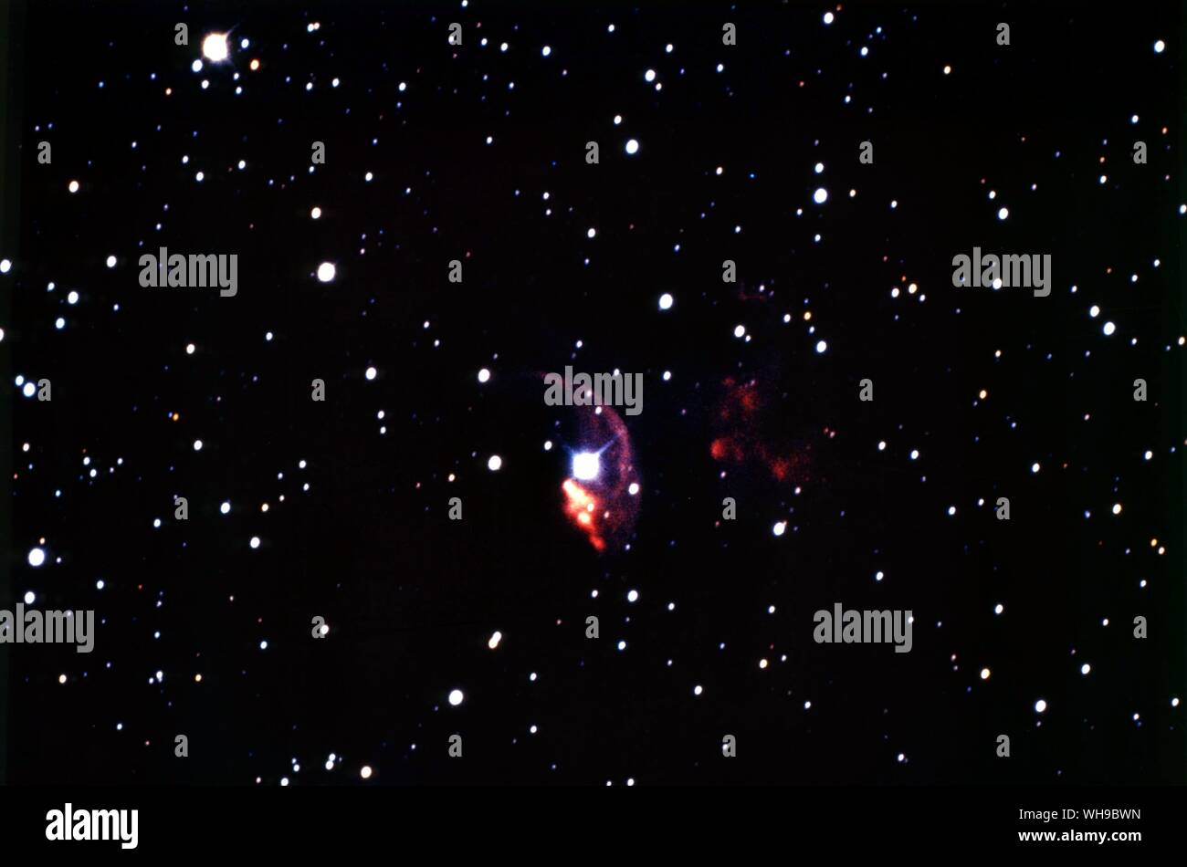 Nébuleuse NGC 635 Espace/ Banque D'Images