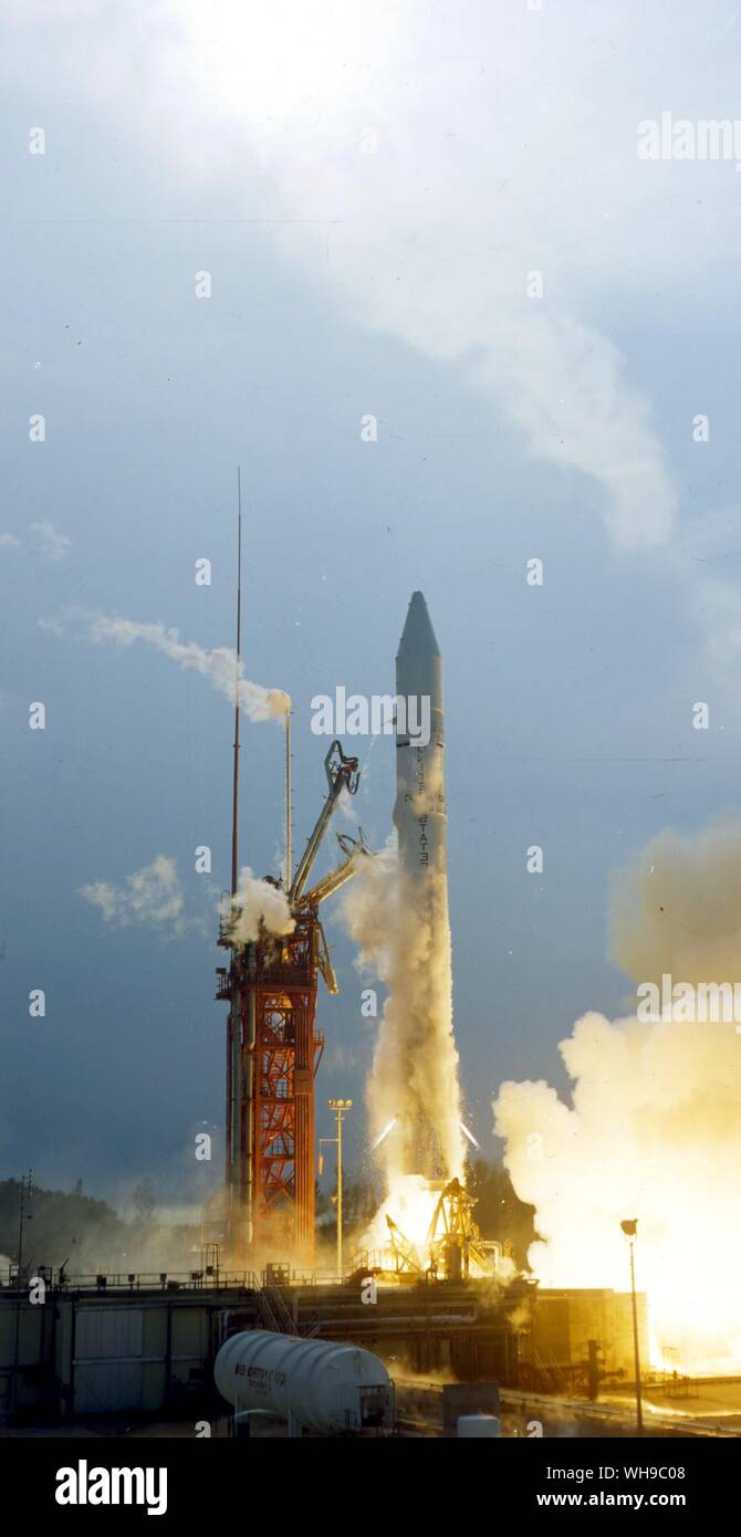 Lancement de l'espace. Un-Pioneer Venus déposer, mai 1978. Banque D'Images