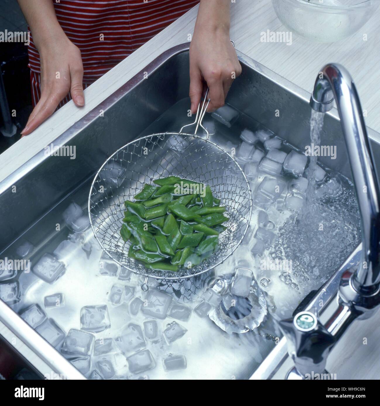 Lave-légumes Banque D'Images