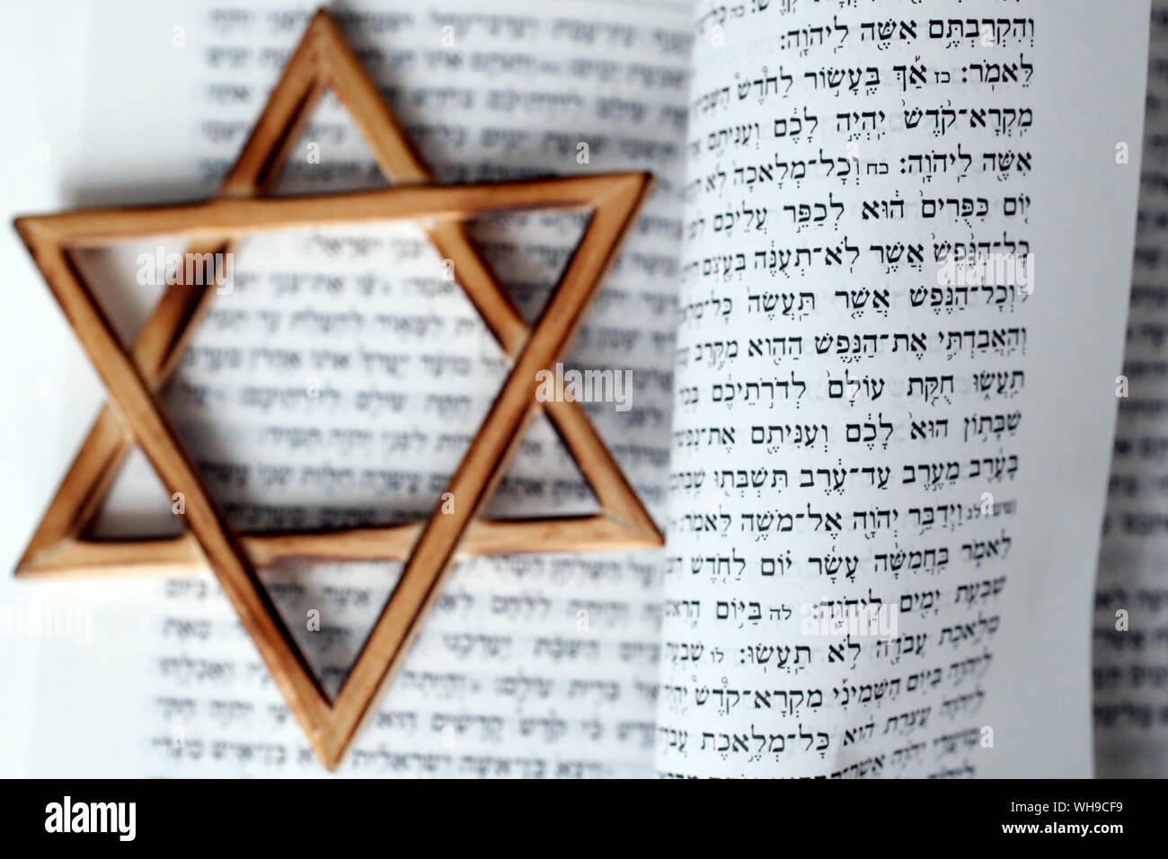 La Torah et l'étoile de David, deux symboles du judaïsme, au Vietnam, en Asie du Sud-Est, l'Asie Banque D'Images