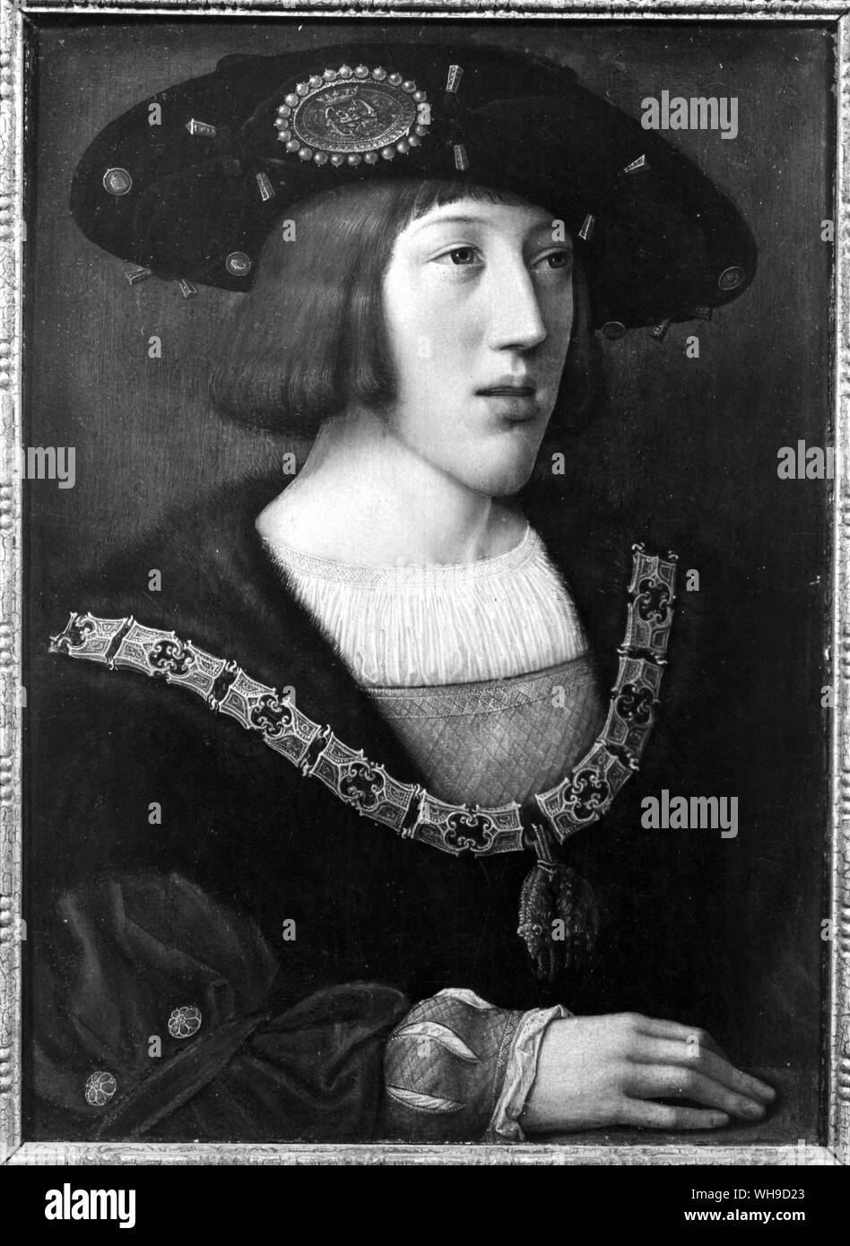 Portrait de Charles Quint Banque D'Images