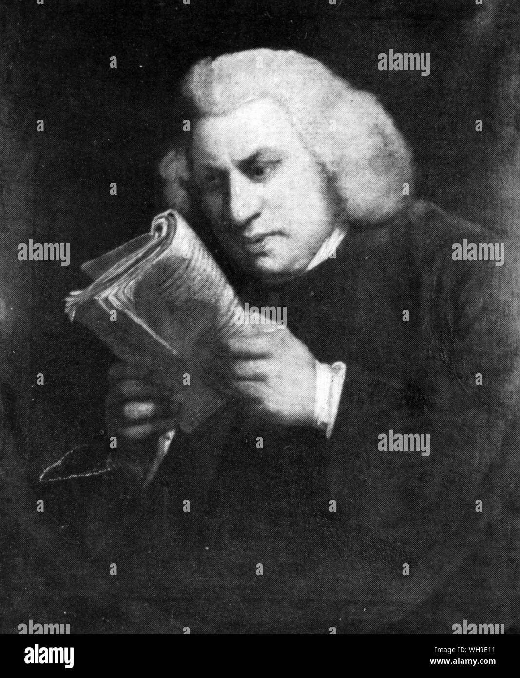 Samuel Johnson ('Dr Johnson') (1709-1784). Lexicographe anglais, auteur et critique. Banque D'Images