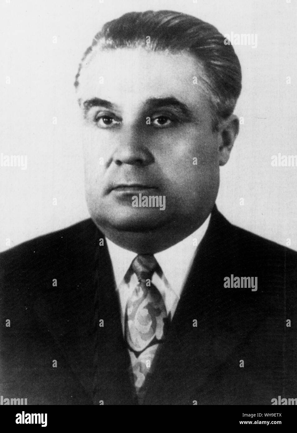 Moscou, mai 1982 : Président du Comité de sécurité de l'état de l'URSS, Vitali Vassilievitch Fedorchuk. Banque D'Images