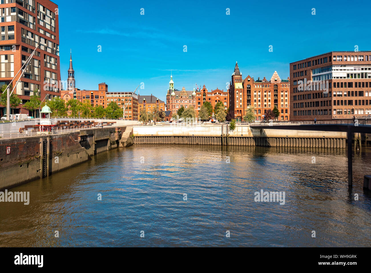 Hafencity, Hambourg, Allemagne Banque D'Images