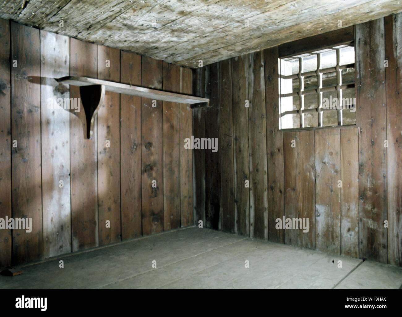 L'intérieur de Venise Italie Prison conduit Banque D'Images