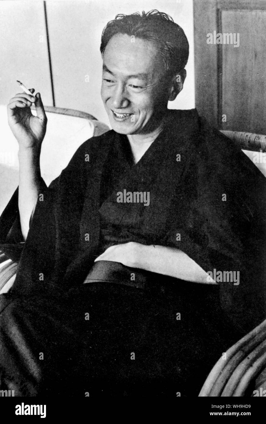 Shohei Ooka (1909- ), romancière japonaise Banque D'Images