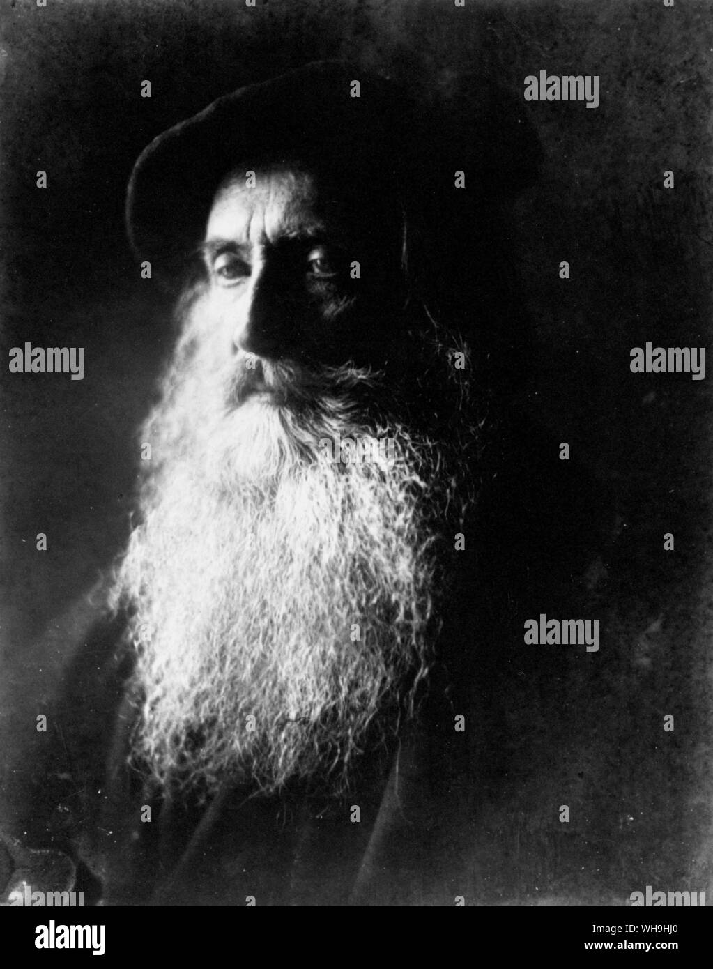 Sir Henry Taylor par Julia Margaret Cameron, c. 1868. Banque D'Images