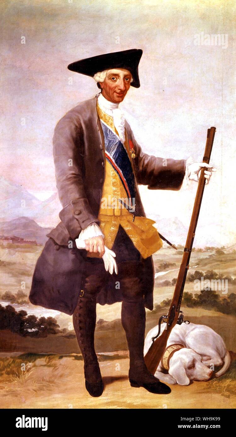 Charles III 1786 Banque D'Images