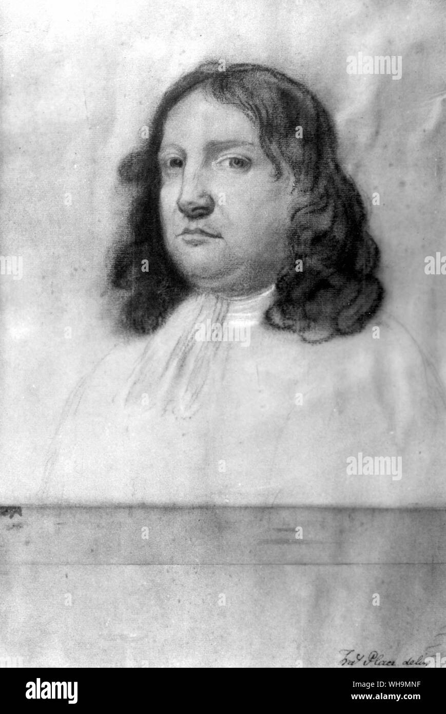 William Penn (1644-1718), membre de la Société des Amis (Quakers), né à Londres. Banque D'Images