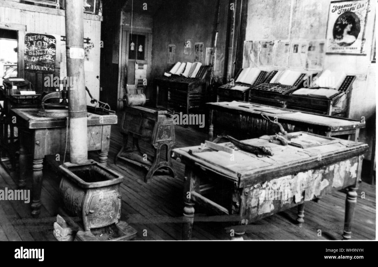 Salle de composition de la ville de Virginie Entreprise territoriale Banque D'Images