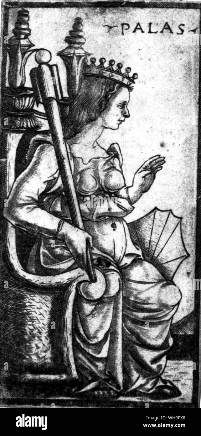 Carte de Tarot Banque D'Images