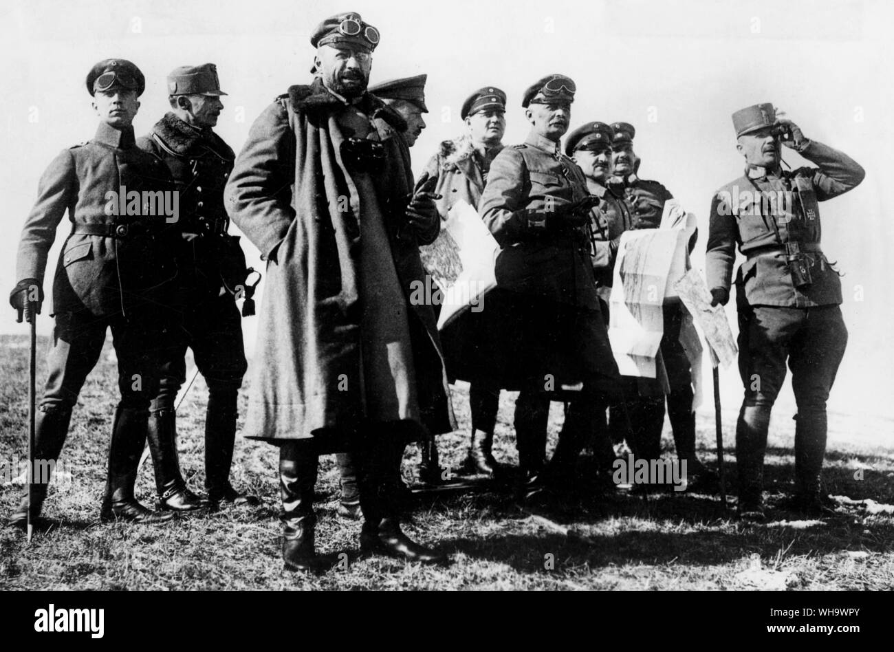 WW1/ le général von Falkenhayn, commandant de la 9e Armée sur la Roumaine - roumain -, avant 1916. Banque D'Images