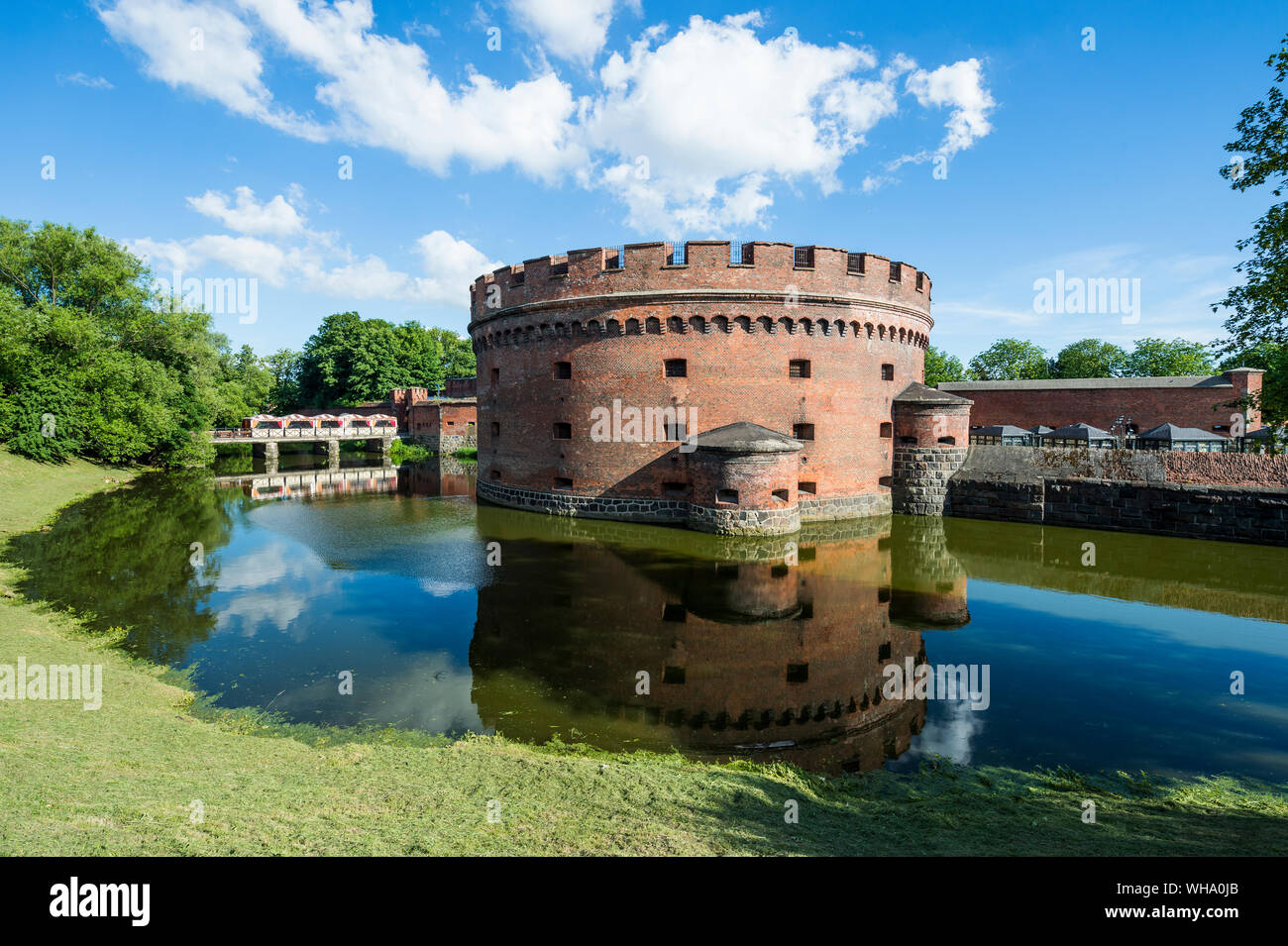 Musée de l'ambre situé dans une tour de la forteresse, Kaliningrad, Russie, Europe Banque D'Images