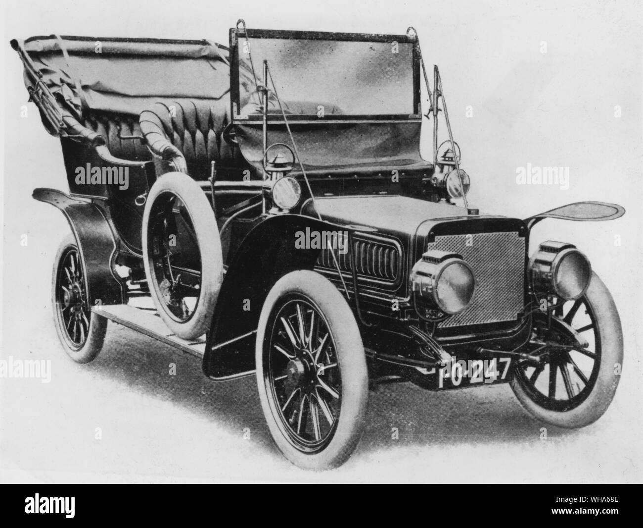 1909 hp tourer 16-20 Decauville Banque D'Images