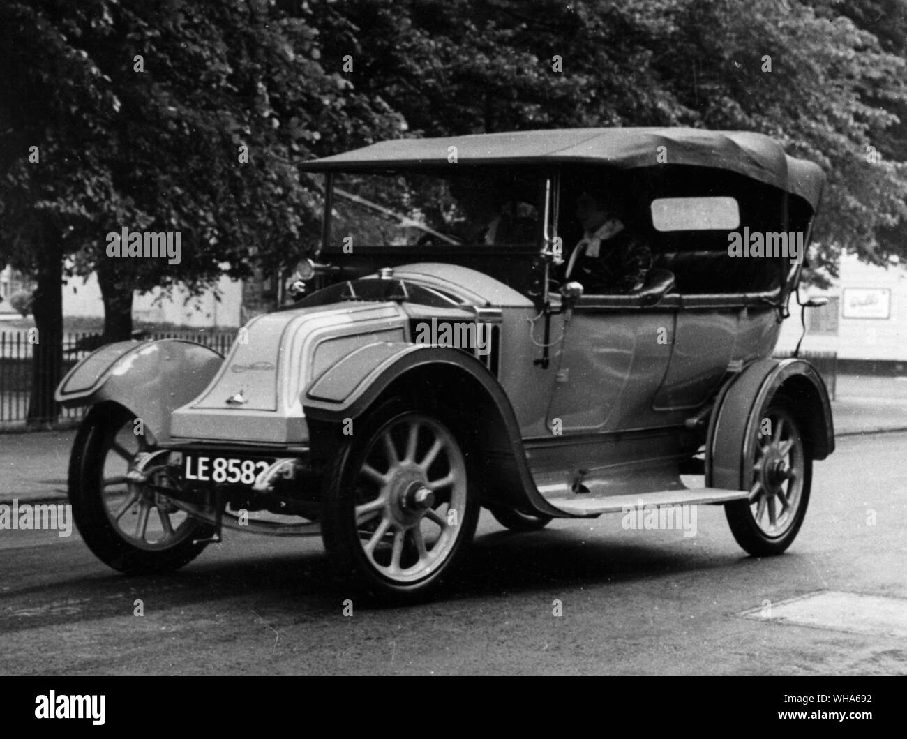 1912 Arrol Johnston voiture. Paisley. Banque D'Images