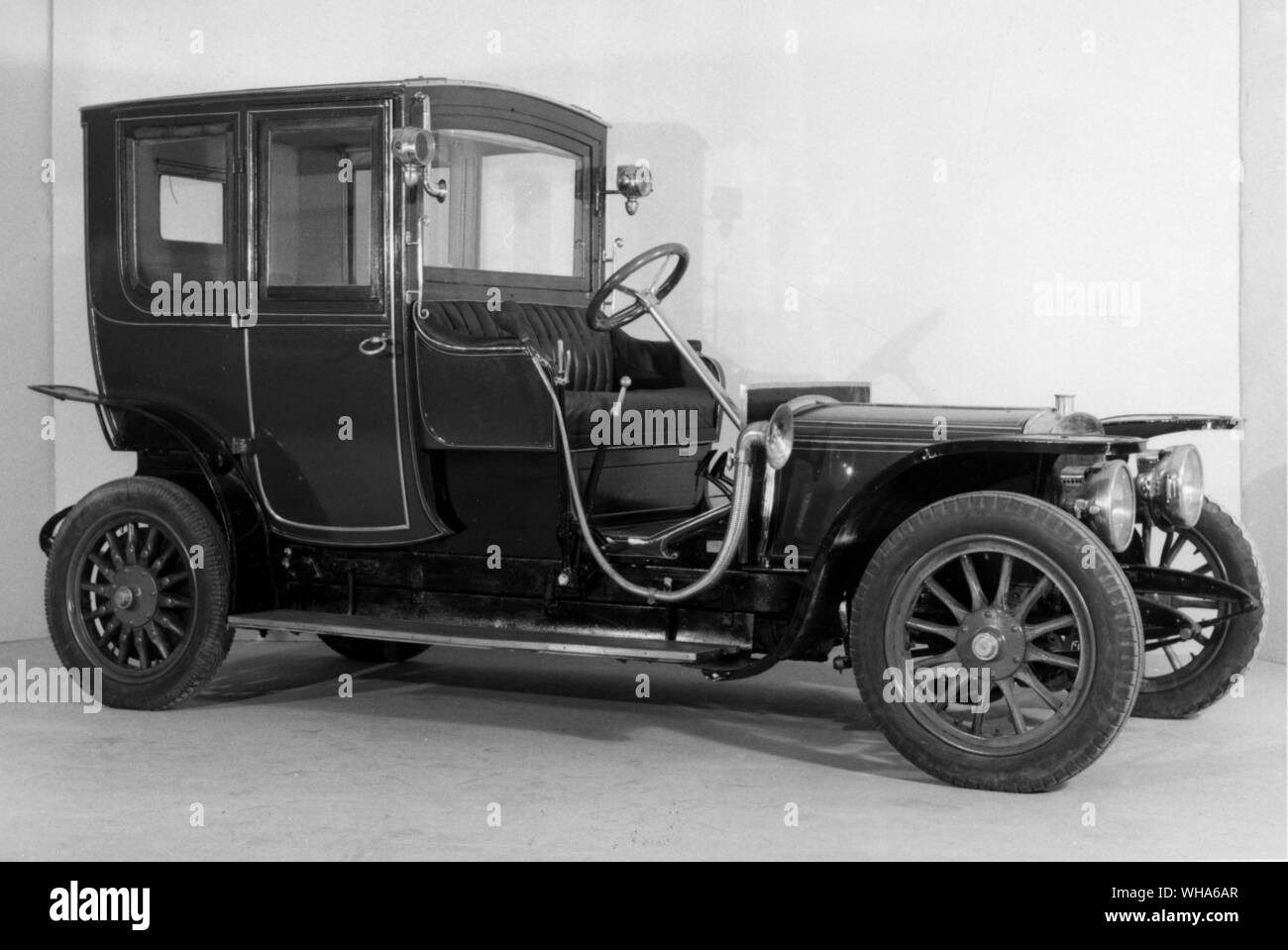 1912 Panhard Levassor modèle X1755. 2,6 litre de ville ceoupe Banque D'Images