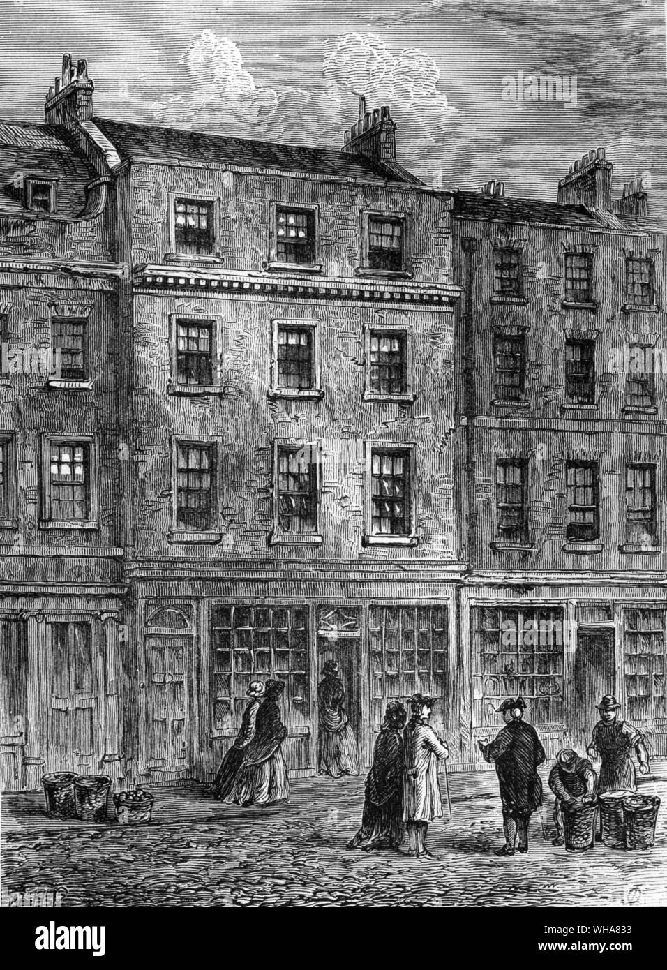 Librairie Tom Davies de la vieille Thornbury et New London. dans la région de Russell Street. Banque D'Images
